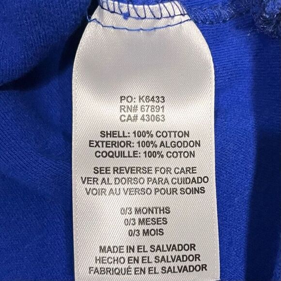 NBA Golden State Warriors Bodysuit   Sz 0/3 Months - Picture 4 of 5